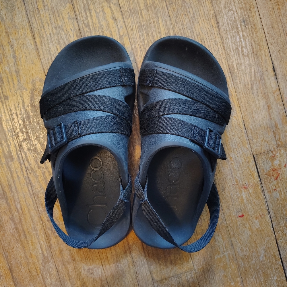 Chaco Chillos Sport Sandals Women's 8.5 Men's 7 Black
